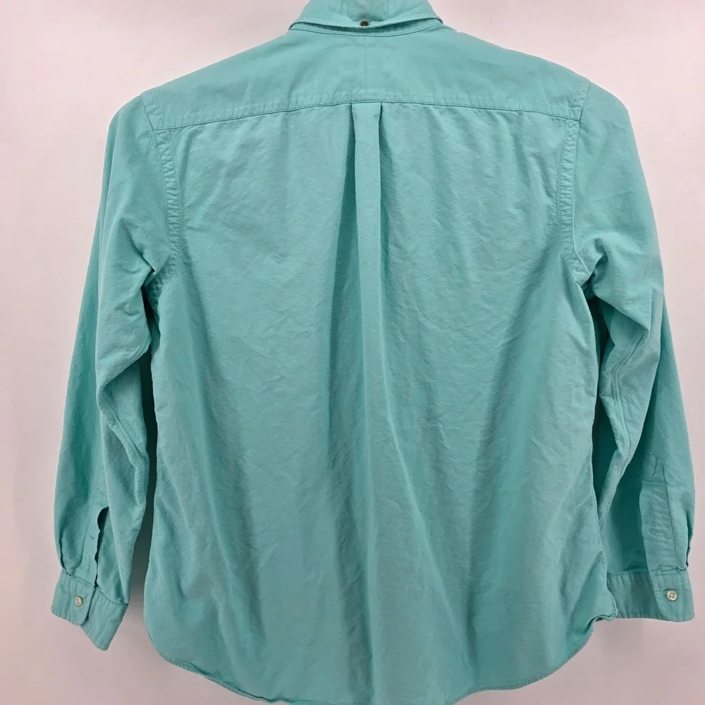 Polo Ralph‎ Lauren Mens XXL Seafoam Green Cotton Button Down Shirt XXL